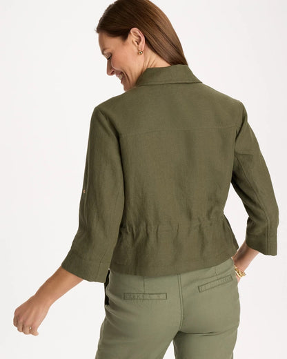 Chico's Recommended | Linen Cargo Jacket