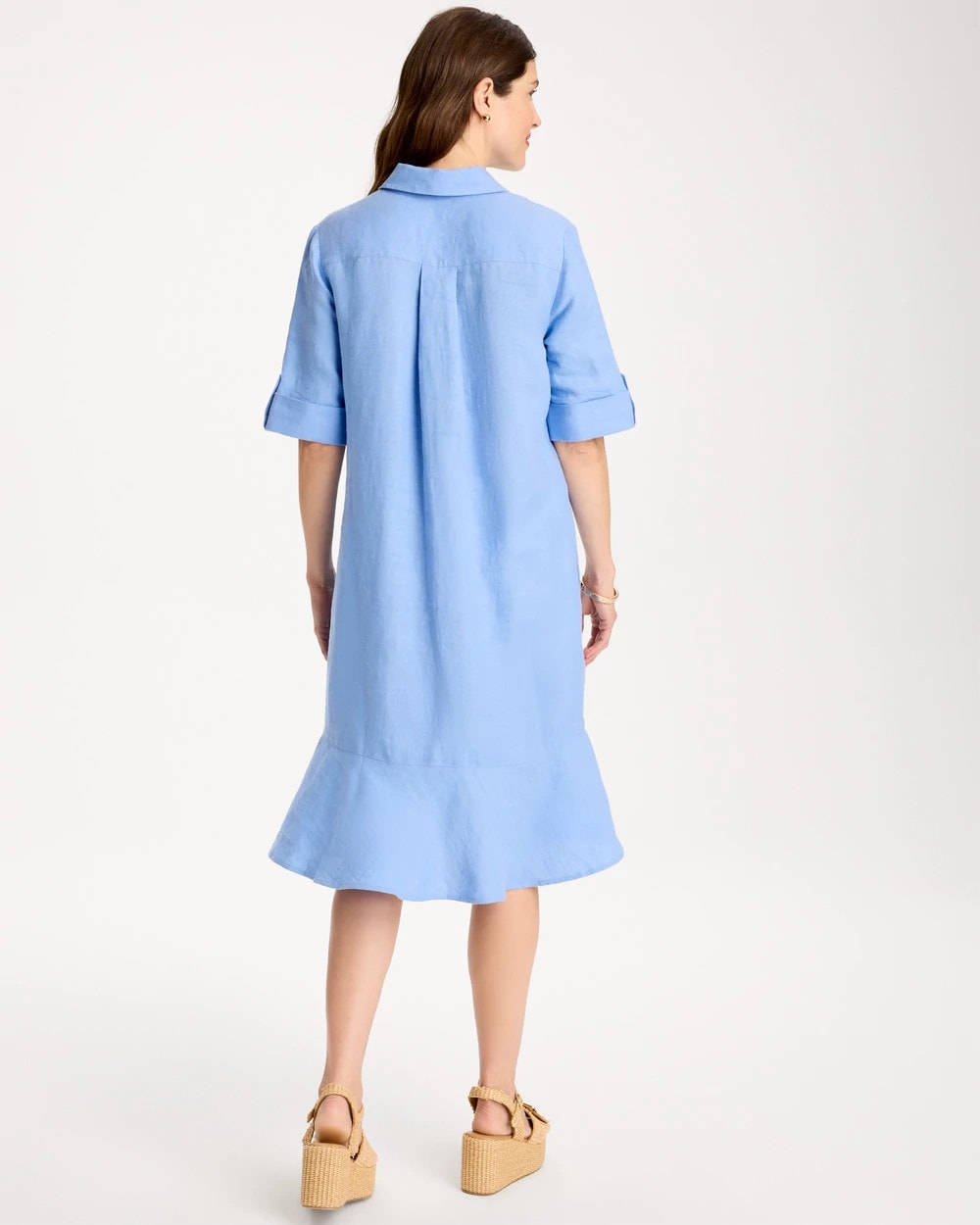 Chico's Top Pick | Linen Flounce Dress