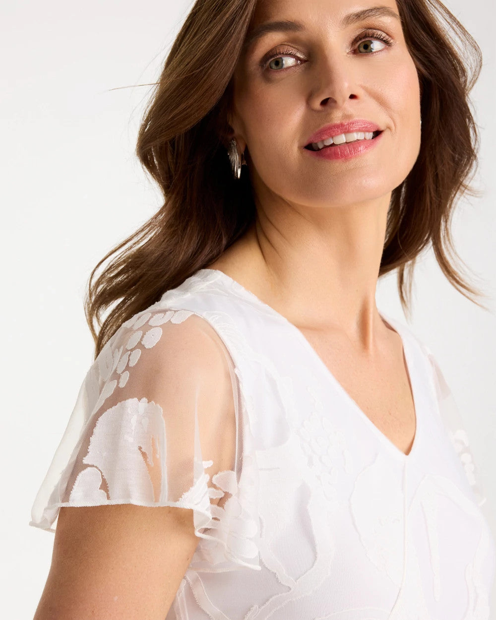 Chico's Trending | Knit Burnout Floral Dress