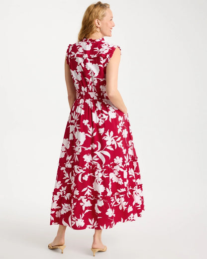Chico's Classic | Smocked Floral Maxi Dress