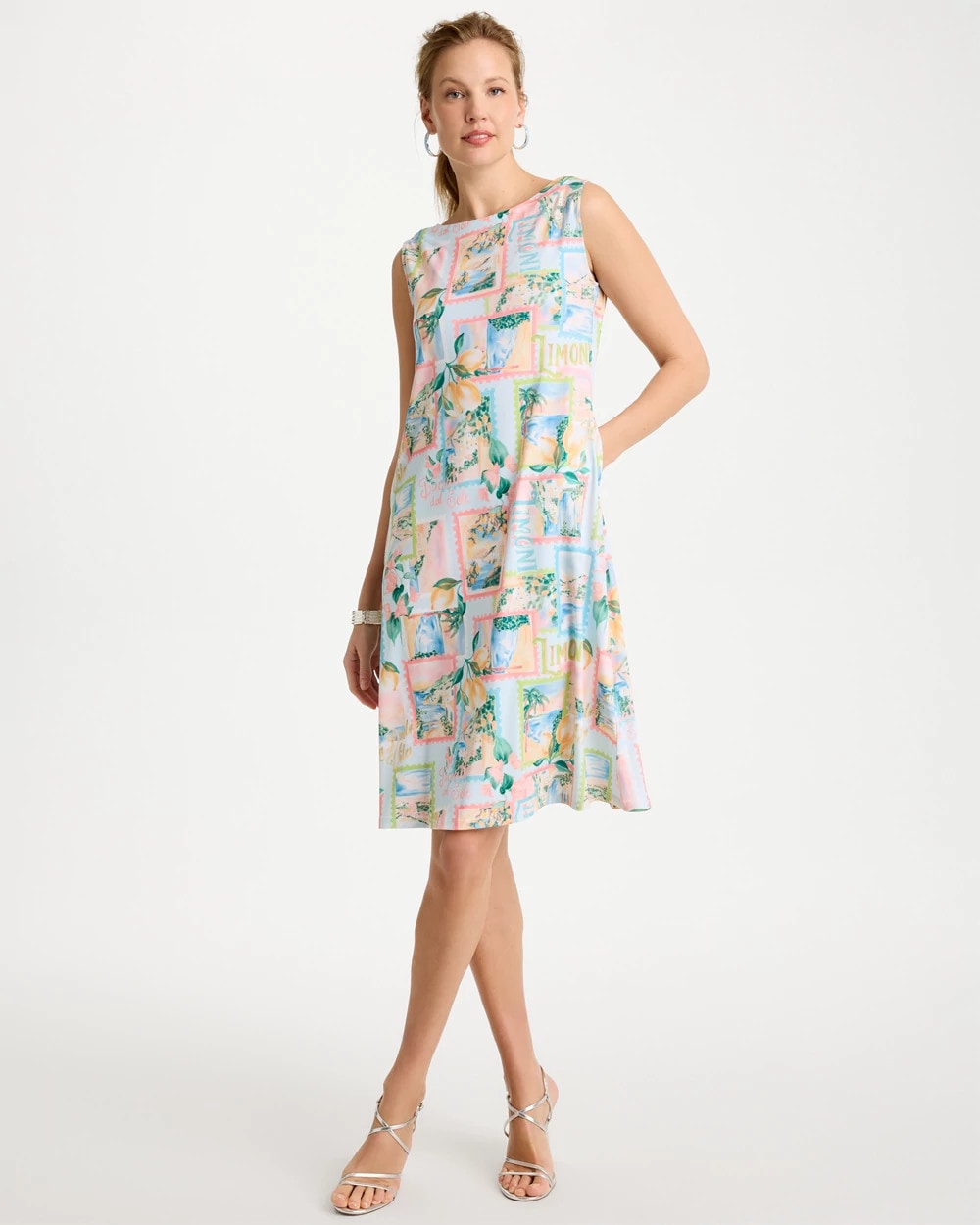 Chico's Recommended | Jersey Knit Positano Shift Dress
