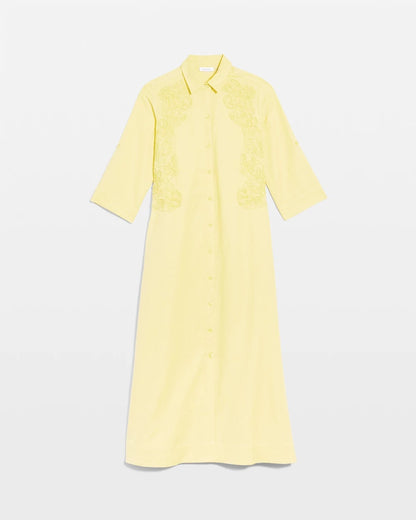 Chico's Premium | Embellished Linen-Cotton Shirtdress