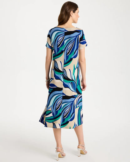 Chico's Sale | Travelers™ Marble Flora Swing Dress