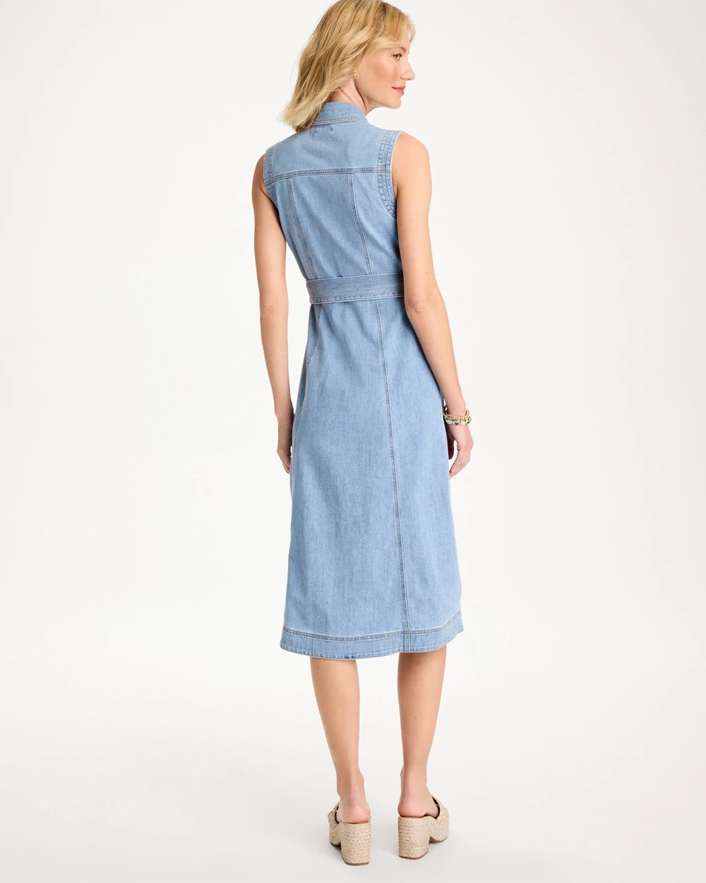 Chico's Exclusive | Sleeveless Denim Dress