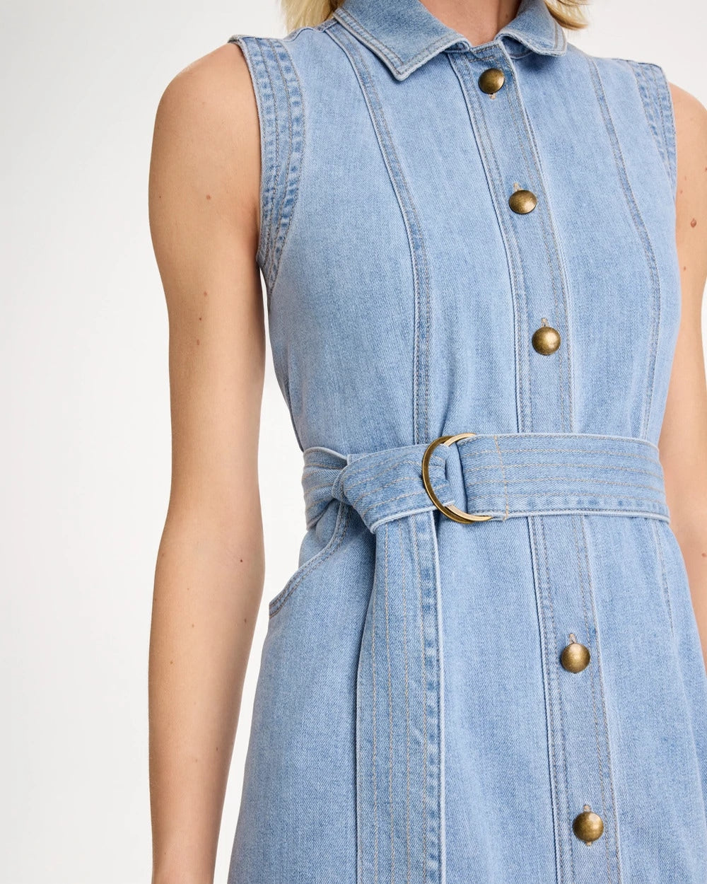 Chico's Exclusive | Sleeveless Denim Dress