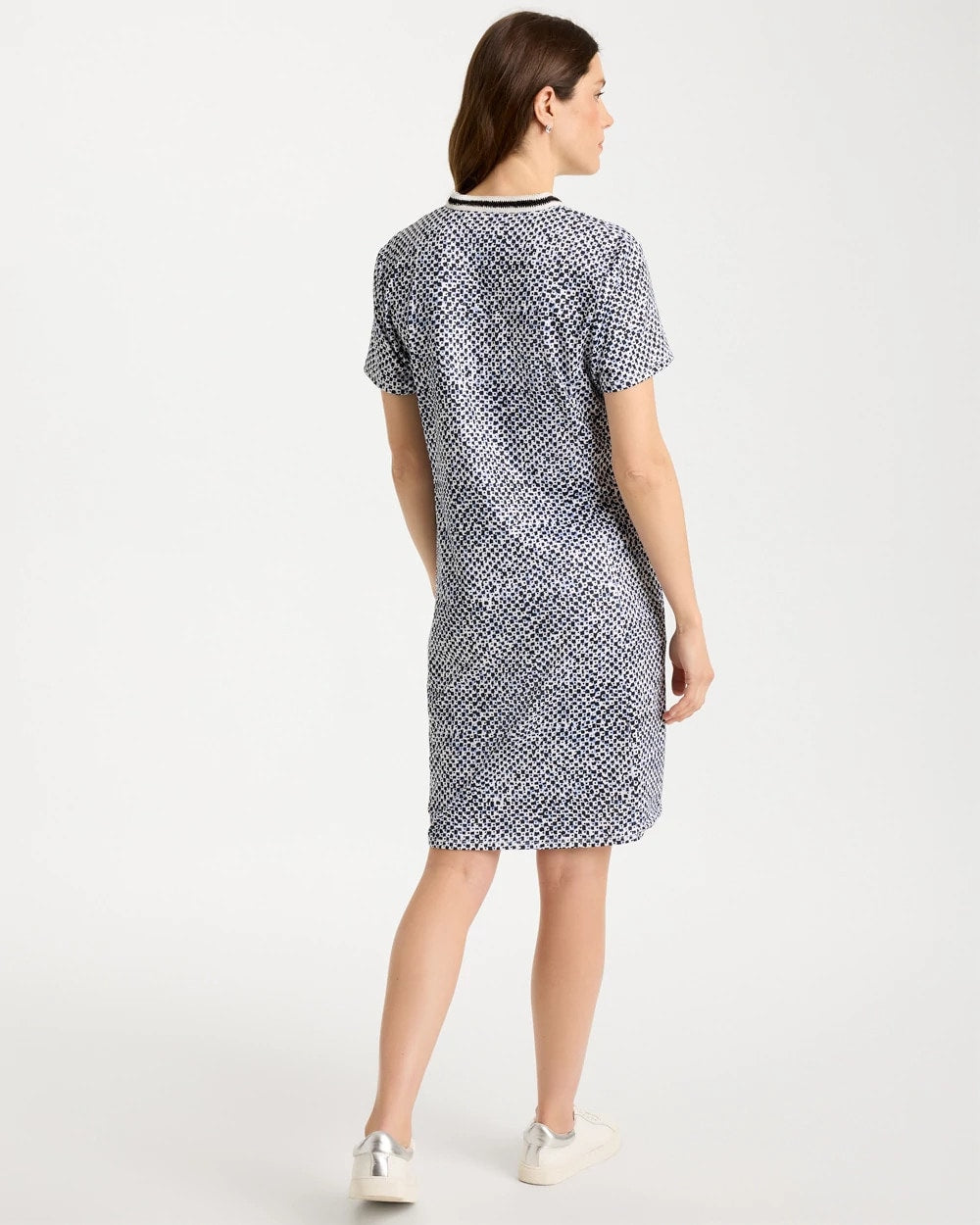 Chico's Value | Zenergy® UPF Crochet Contrast Trim Dress