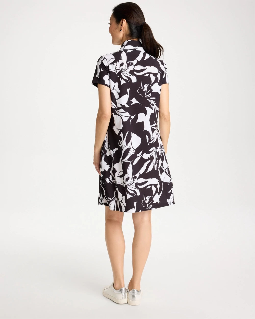 Chico's Trusted | Zenergy® UPF Floral Nights Bungee Dress