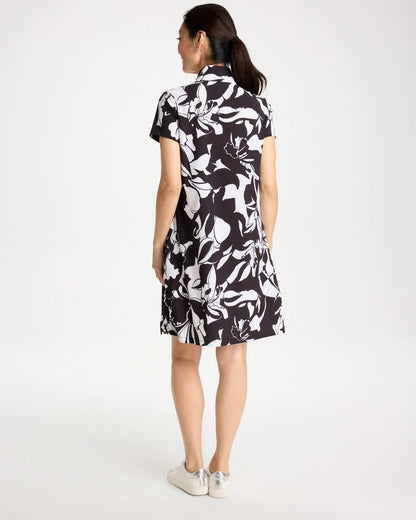 Chico's Trusted | Zenergy® UPF Floral Nights Bungee Dress