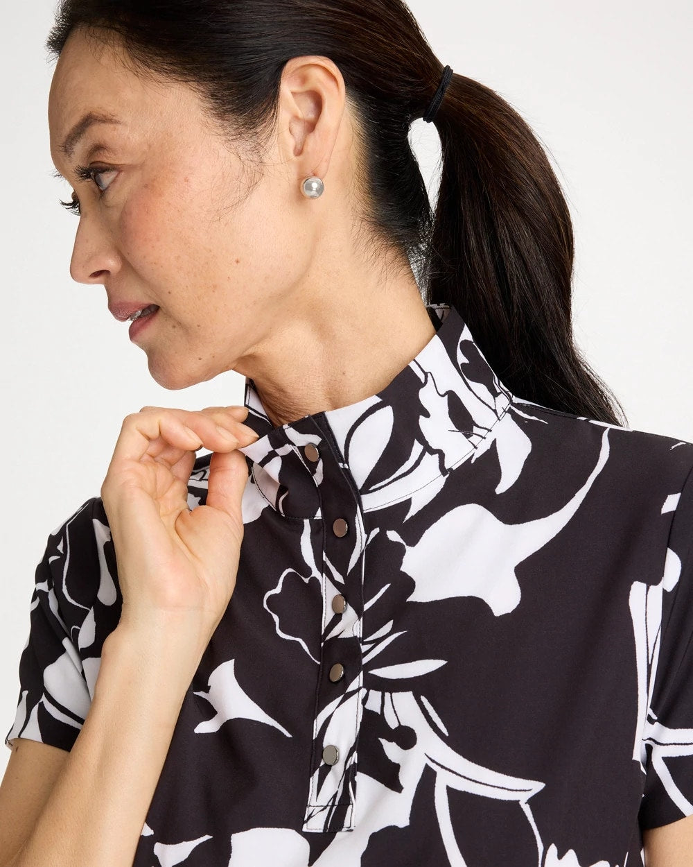 Chico's Trusted | Zenergy® UPF Floral Nights Bungee Dress