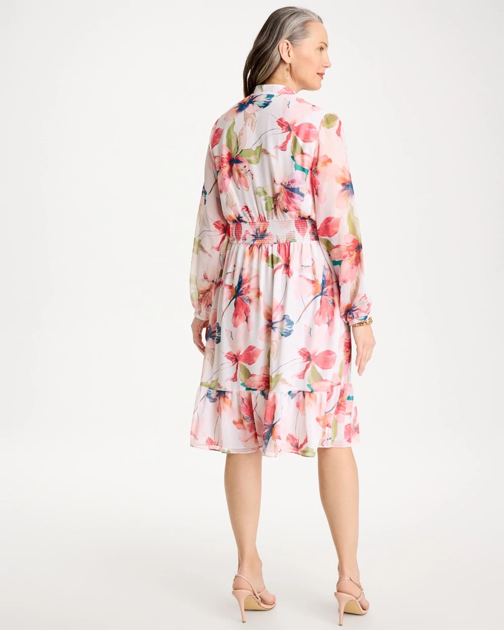 Chico's Discount | Georgette Trapunto Pullover Dress