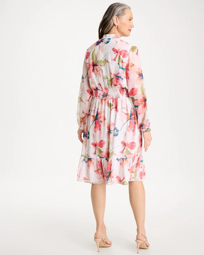 Chico's Discount | Georgette Trapunto Pullover Dress