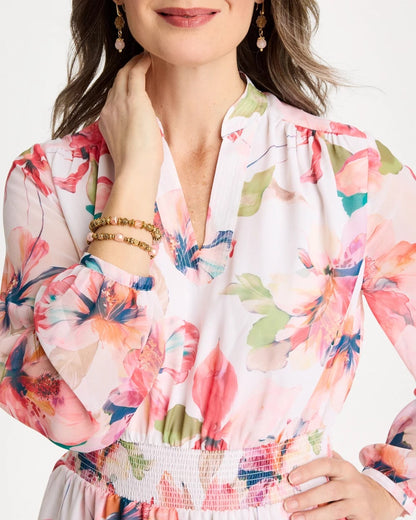 Chico's Discount | Georgette Trapunto Pullover Dress