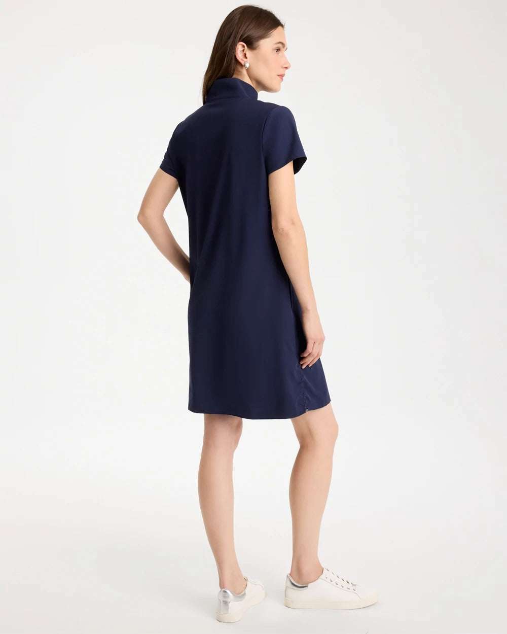 Chico's Signature | Zenergy® UPF Mockneck Bungee Dress