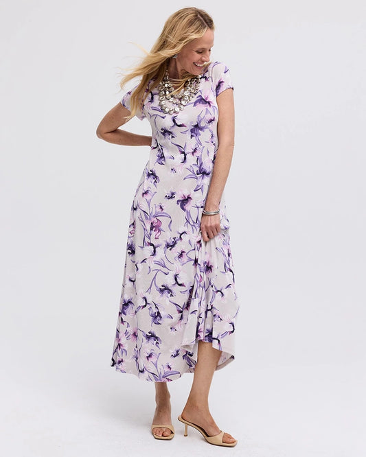 Chico's Customer Favorite | Travelers™ Amethyst Iris Maxi Dress