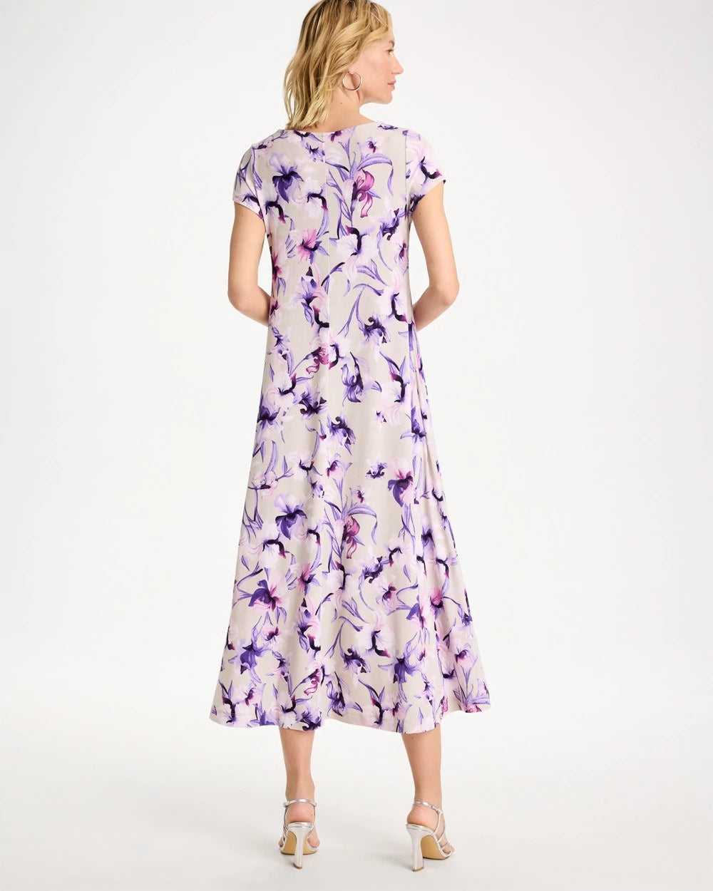 Chico's Customer Favorite | Travelers™ Amethyst Iris Maxi Dress