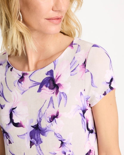Chico's Customer Favorite | Travelers™ Amethyst Iris Maxi Dress