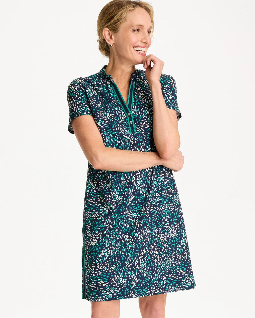Chico's Customer Favorite | Zenergy® UPF Contrast Trim Dress