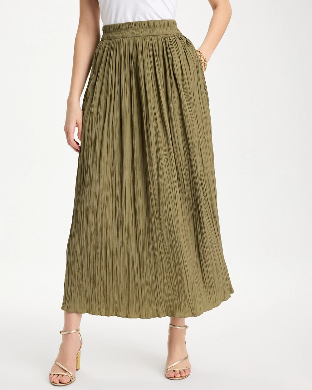Chico's Everyday | Sea Island Pull-On Maxi Skirt