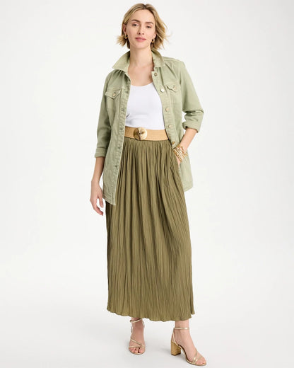 Chico's Everyday | Sea Island Pull-On Maxi Skirt