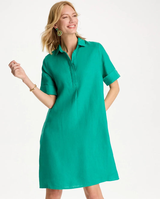 Chico's Popular | Linen Popover Dress