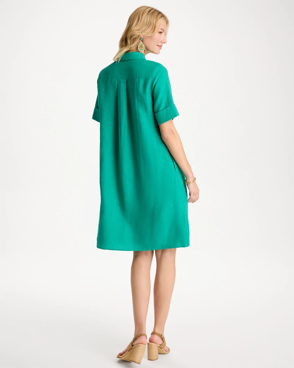 Chico's Popular | Linen Popover Dress