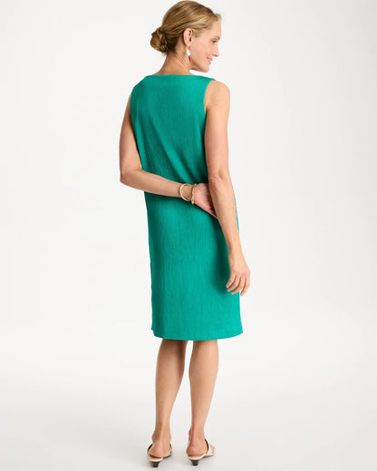Chico's Everyday | Travelers™ Crinkled Satin Tank Dress