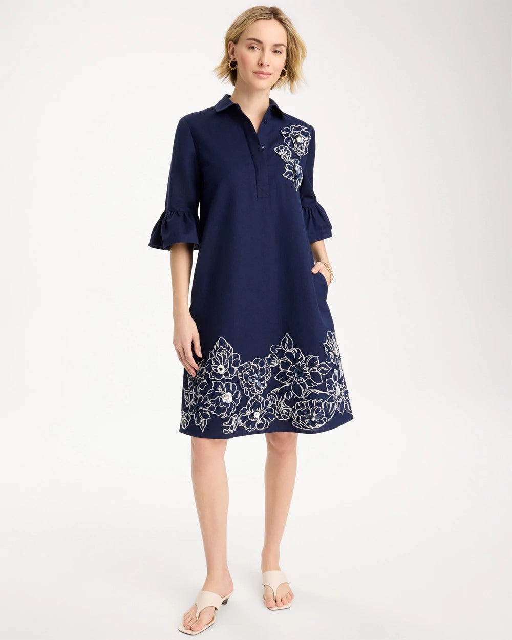 Chico's Latest | 3D Applique Dress