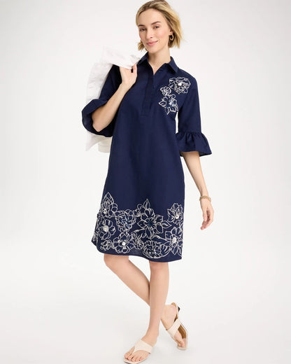 Chico's Latest | 3D Applique Dress