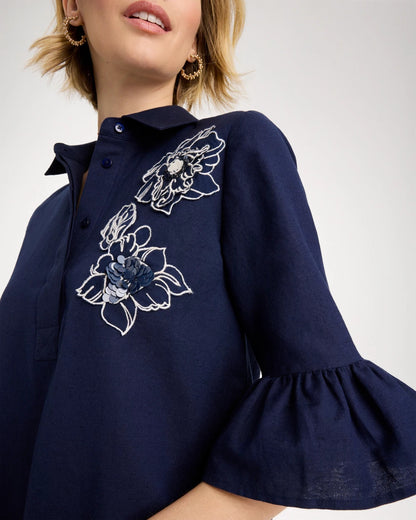 Chico's Latest | 3D Applique Dress