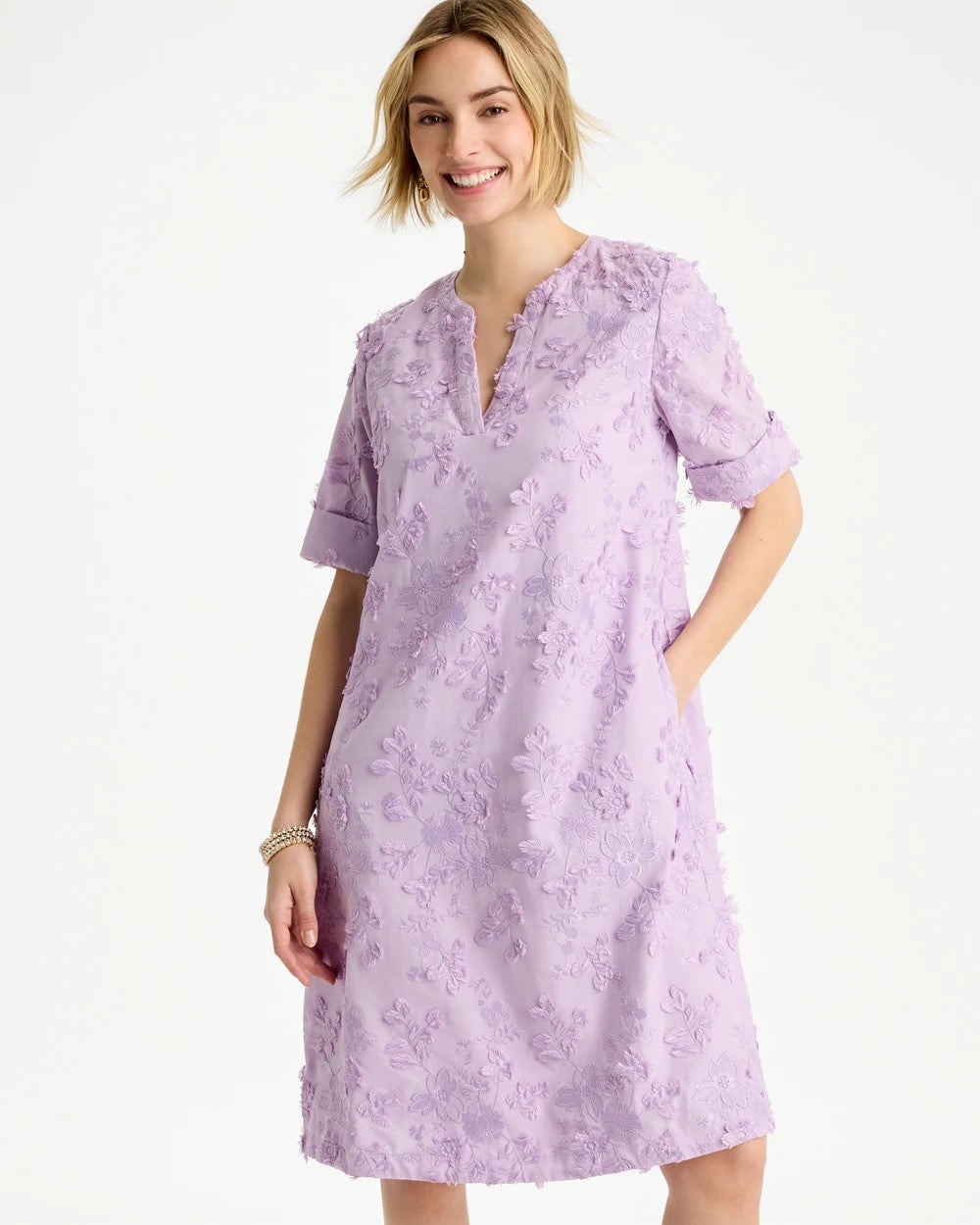 Chico's Featured | 3D Floral Dress