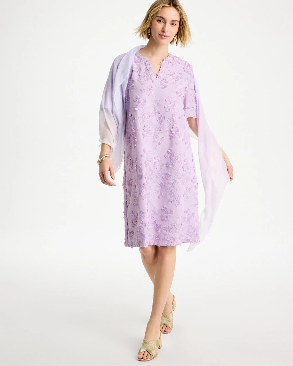 Chico's Featured | 3D Floral Dress
