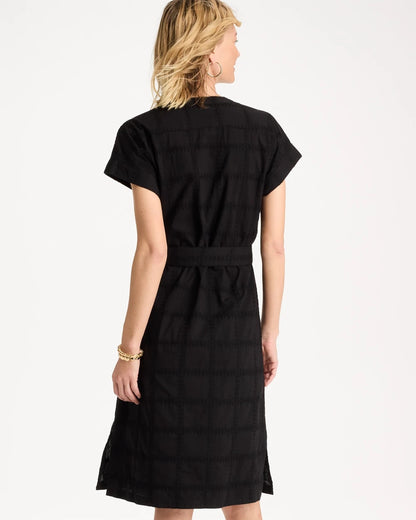 Chico's Trusted | Embroidered Cotton Shirtdress