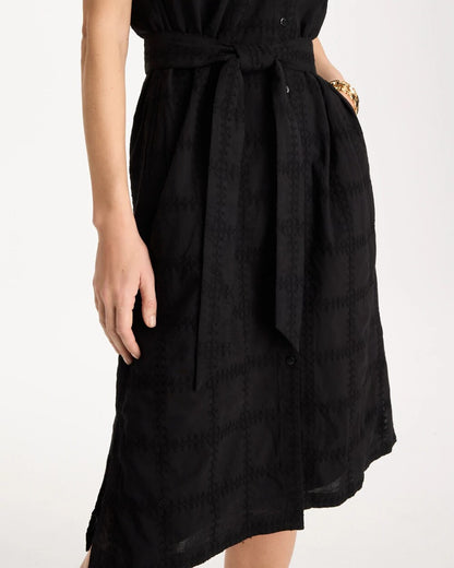Chico's Trusted | Embroidered Cotton Shirtdress