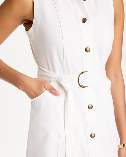 Chico's Recommended | Denim Sleeveless Shirtdress