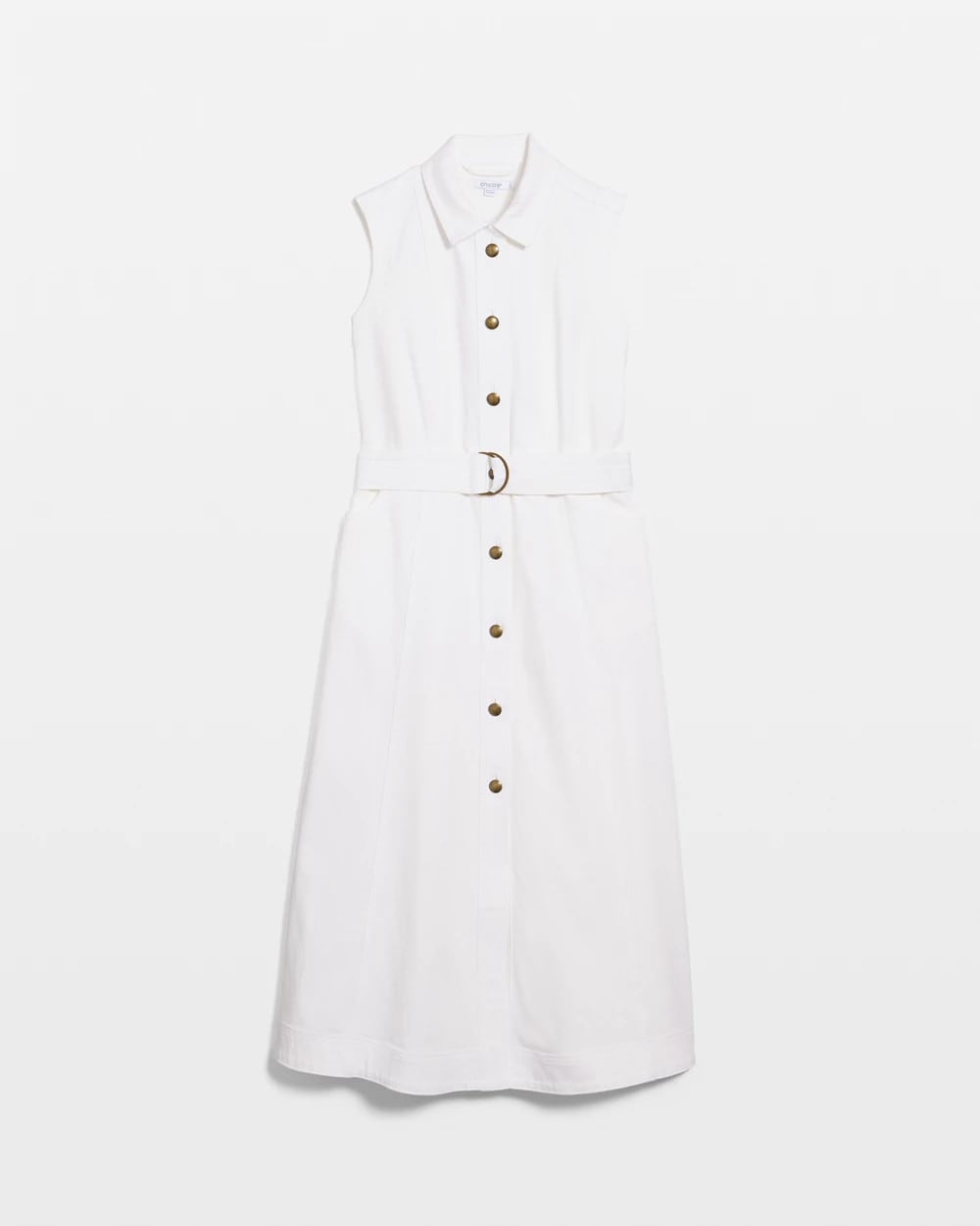 Chico's Recommended | Denim Sleeveless Shirtdress