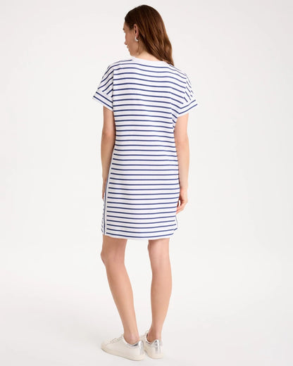 Chico's Essential | Zenergy® Soft Striped Contrast Dress