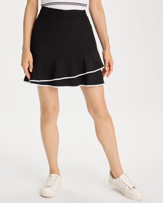 Chico's Premium | Zenergy® UPF Contrast Tulip Hem Skort