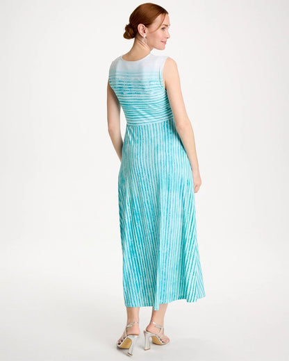 Chico's Signature | Ombre Coastal Striped Knit Dress