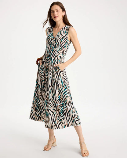 Chico's Best Price | Animal Print Jersey Knit Dress