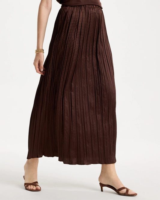 Chico's Hot Sale | Satin Crinkle Maxi Skirt