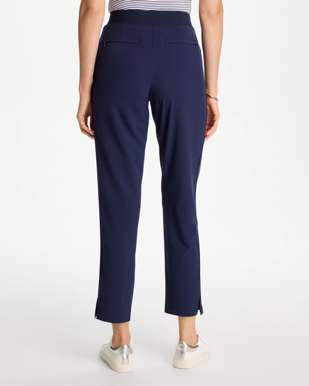 Chico's Essential | Zenergy® UPF Rib Mix Ankle Pants
