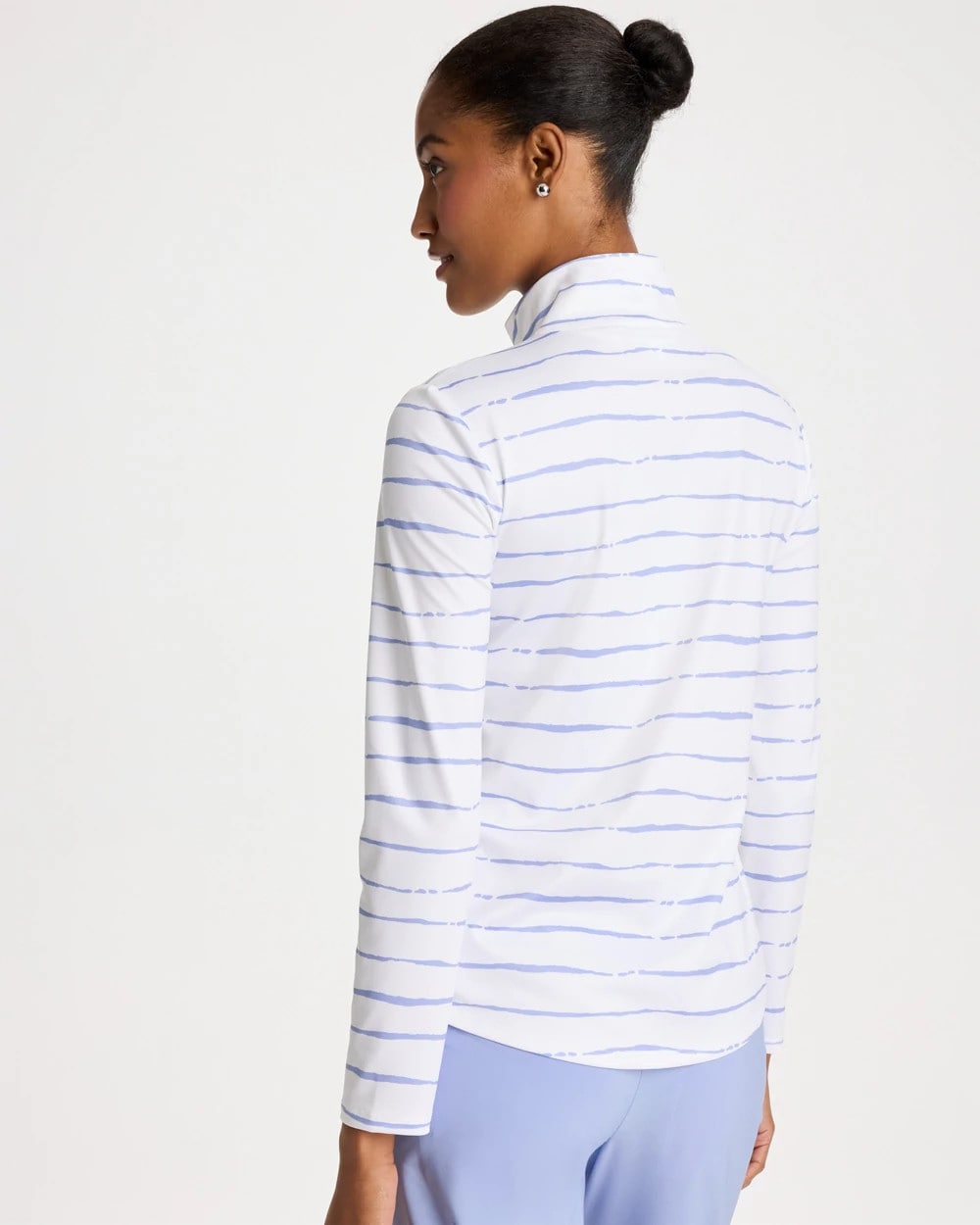 Chico's Exclusive | Zenergy® UPF Caviar Half Zip