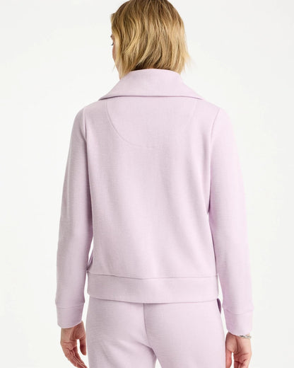 Chico's New | Zenergy® Beach Slub Half-Zip Pullover Top