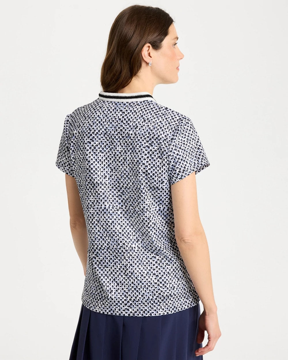Chico's Exclusive | Zenergy® UPF Crochet Trim Polo
