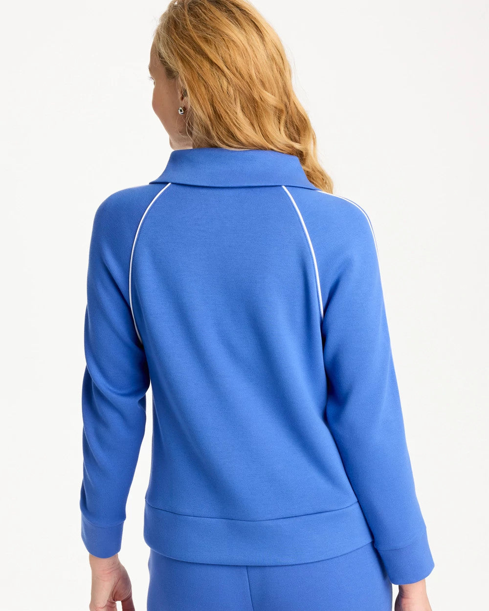 Chico's Hot Sale | Zenergy® Soft Pique Half-Zip Pullover Top
