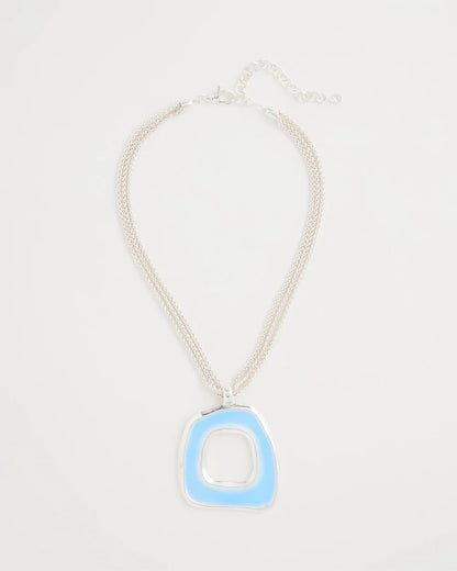 Chico's Special Offer | Sea Glass Inspired Pendant Necklace