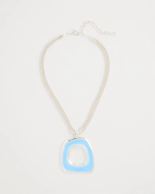 Chico's Special Offer | Sea Glass Inspired Pendant Necklace