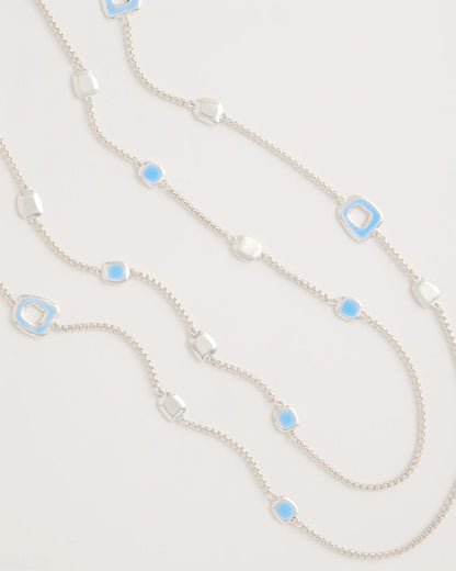 Chico's Deals | Sea Glass Inspired Charm Necklace