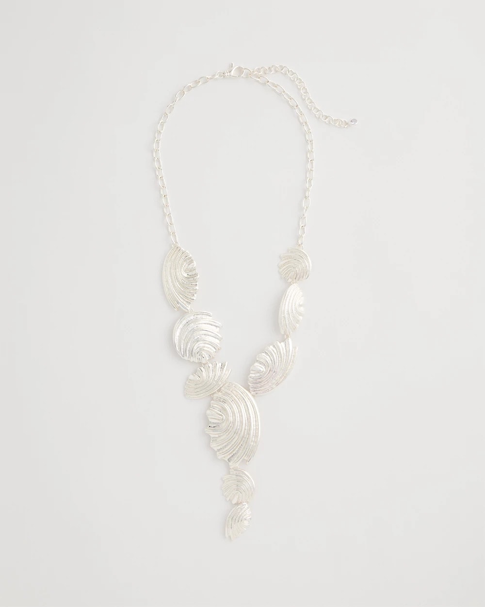 Chico's Value | Silvertone Shell Charm Y-Necklace