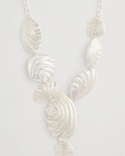 Chico's Value | Silvertone Shell Charm Y-Necklace